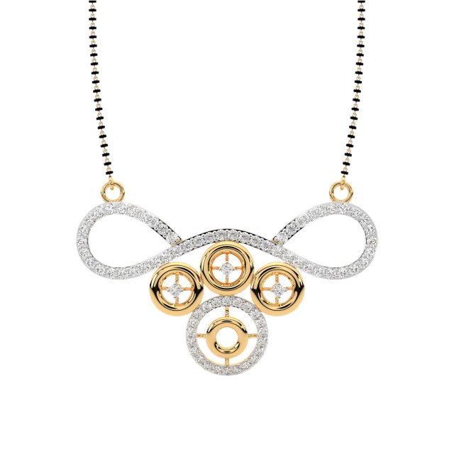 Gold Mangalsutra Design For Spouse